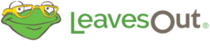 Leaves out logo